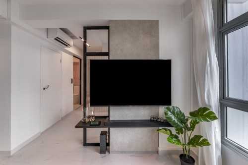 Modern Living Room at 890A Tampines
