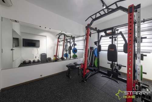 Scandinavian Home Gym at 635A Senja Road
