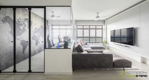 Scandinavian Living Room at 635A Senja Road