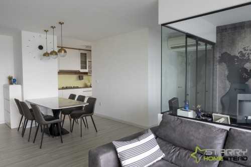 Scandinavian Living Room at 635A Senja Road