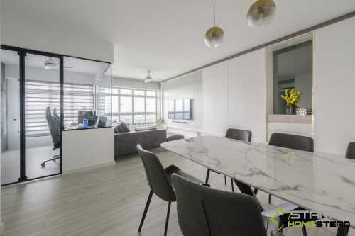 Scandinavian Living Room at 635A Senja Road