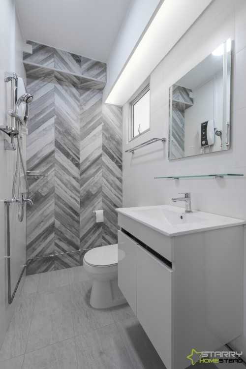 Industrial Bathroom at 26D Jalan Membina