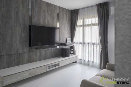 Industrial Living Room at 26D Jalan Membina