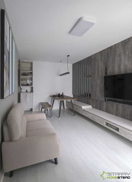 Industrial Living Room at 26D Jalan Membina