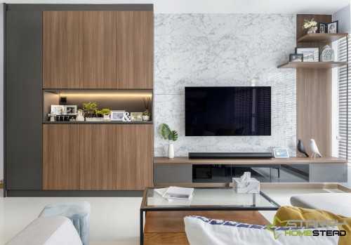 Scandinavian Living Room at 356B Anchorvale Lane