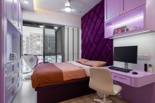 Contemporary Bedroom at Tampines | The Alps Residence