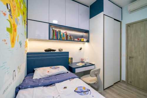 Contemporary Kids Room at Tampines | The Alps Residence