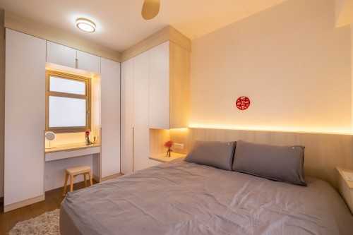 Scandinavian Bedroom at 479 Yishun