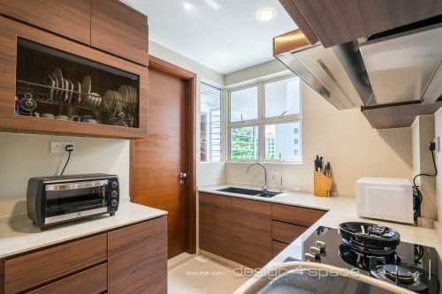 Contemporary Kitchen at Bukit Panjang | Hllington Green