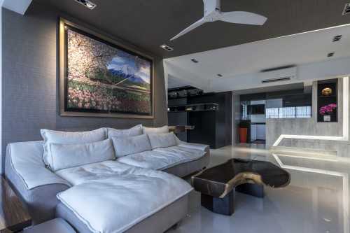 Modern Living Room at AMK Ave 3
