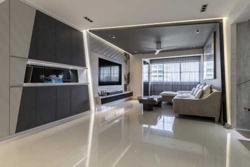 Modern Living Room at AMK Ave 3