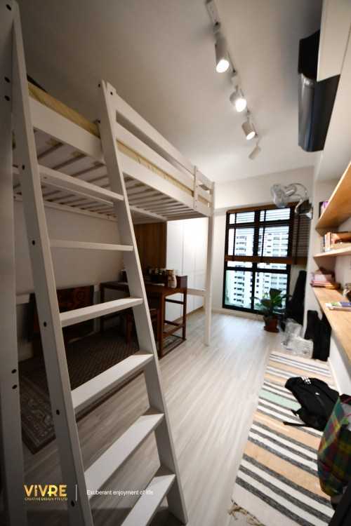 Scandinavian Bedroom at Compassvale St