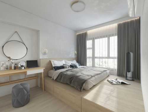 Minimalist Bedroom at 445A Clementi Ave 3