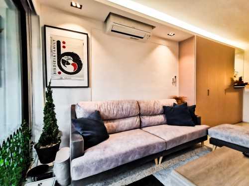 Contemporary Living Room at Bird Sanctuary