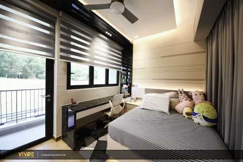 Modern Bedroom at Luxus Hill Drive