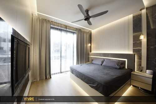 Modern Bedroom at Luxus Hill Drive