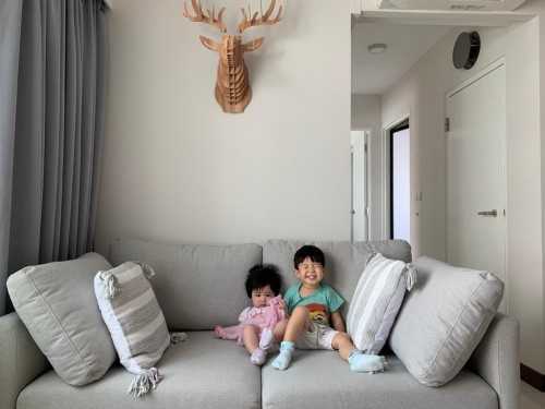 Scandinavian Living Room at 454 Fajar Road