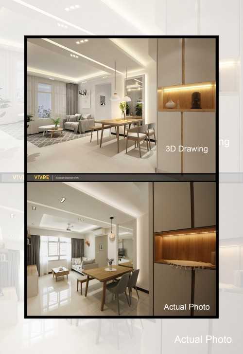 Scandinavian Living Room at 454 Fajar Road