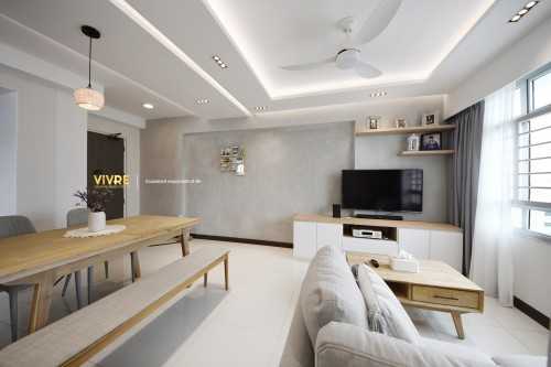 Scandinavian Living Room at 454 Fajar Road