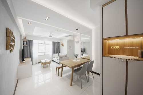 Scandinavian Living Room at 454 Fajar Road
