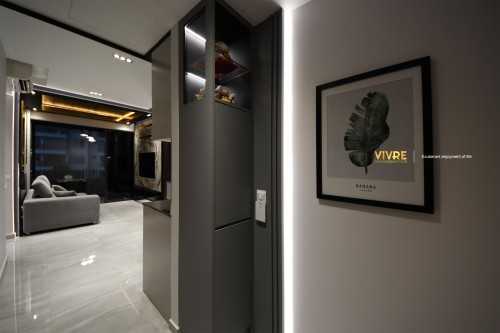 Modern Entryway at High Park Residences