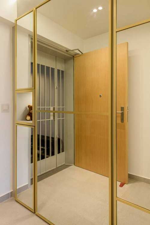 Contemporary Entryway at Dawson