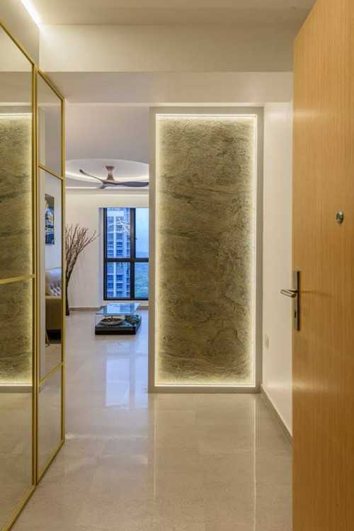 Contemporary Entryway at Dawson