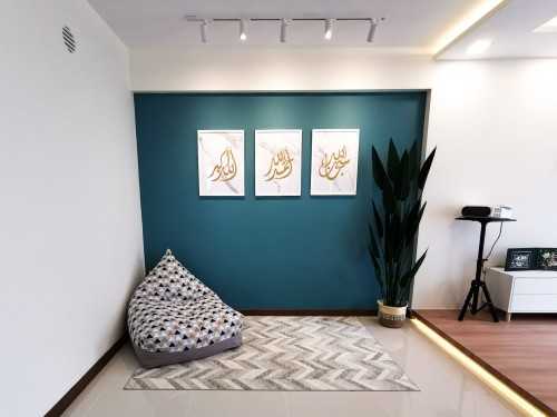 Contemporary Living Room at 875B Tampines