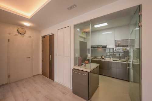 Contemporary Kitchen at Strathmore ( Forfar Heights )