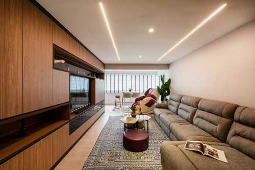 Contemporary Living Room at Yishun