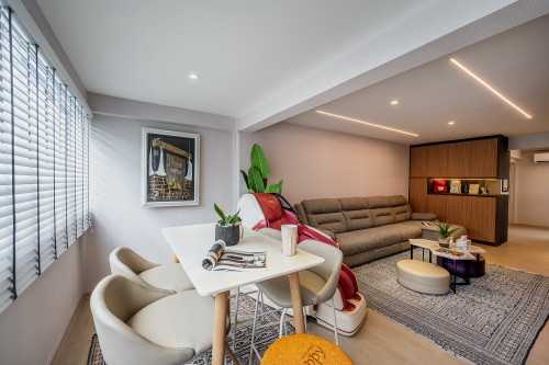 Contemporary Living Room at Yishun