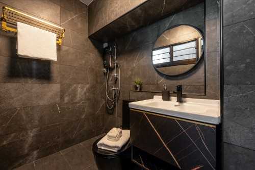 Eclectic Bathroom at Hougang HDB