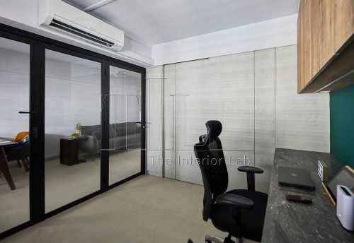 Contemporary Home Office at 93 Geylang Bahru