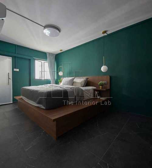 Contemporary Bedroom at 93 Geylang Bahru