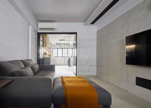 Contemporary Living Room at 93 Geylang Bahru
