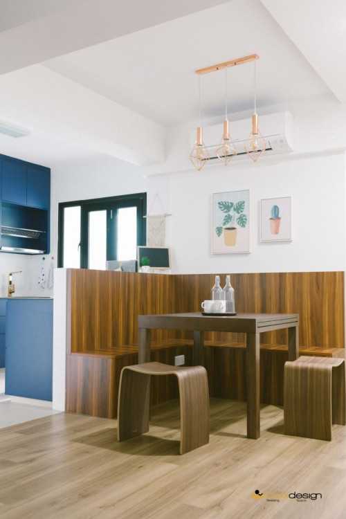 Contemporary Dining Room at 82B Macpherson Spring