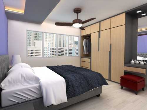 Minimalist Bedroom at 128 Bishan St 12