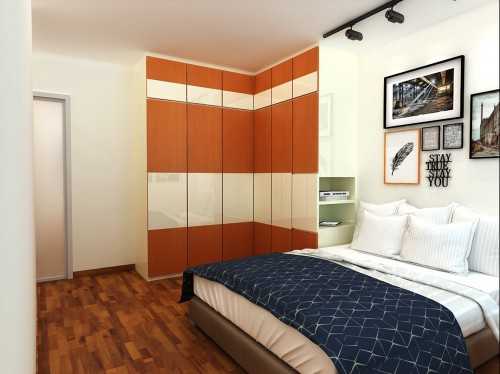 Contemporary Bedroom at 26A St George's Road