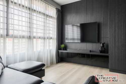 Scandinavian Living Room at 479C Yishun Street 42