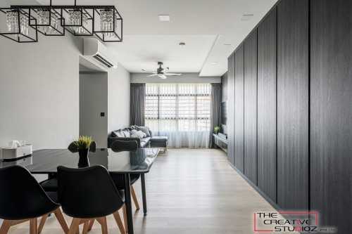 Scandinavian Living Room at 479C Yishun Street 42