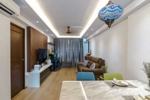 Vintage Living Room at 408 Tampines St 41