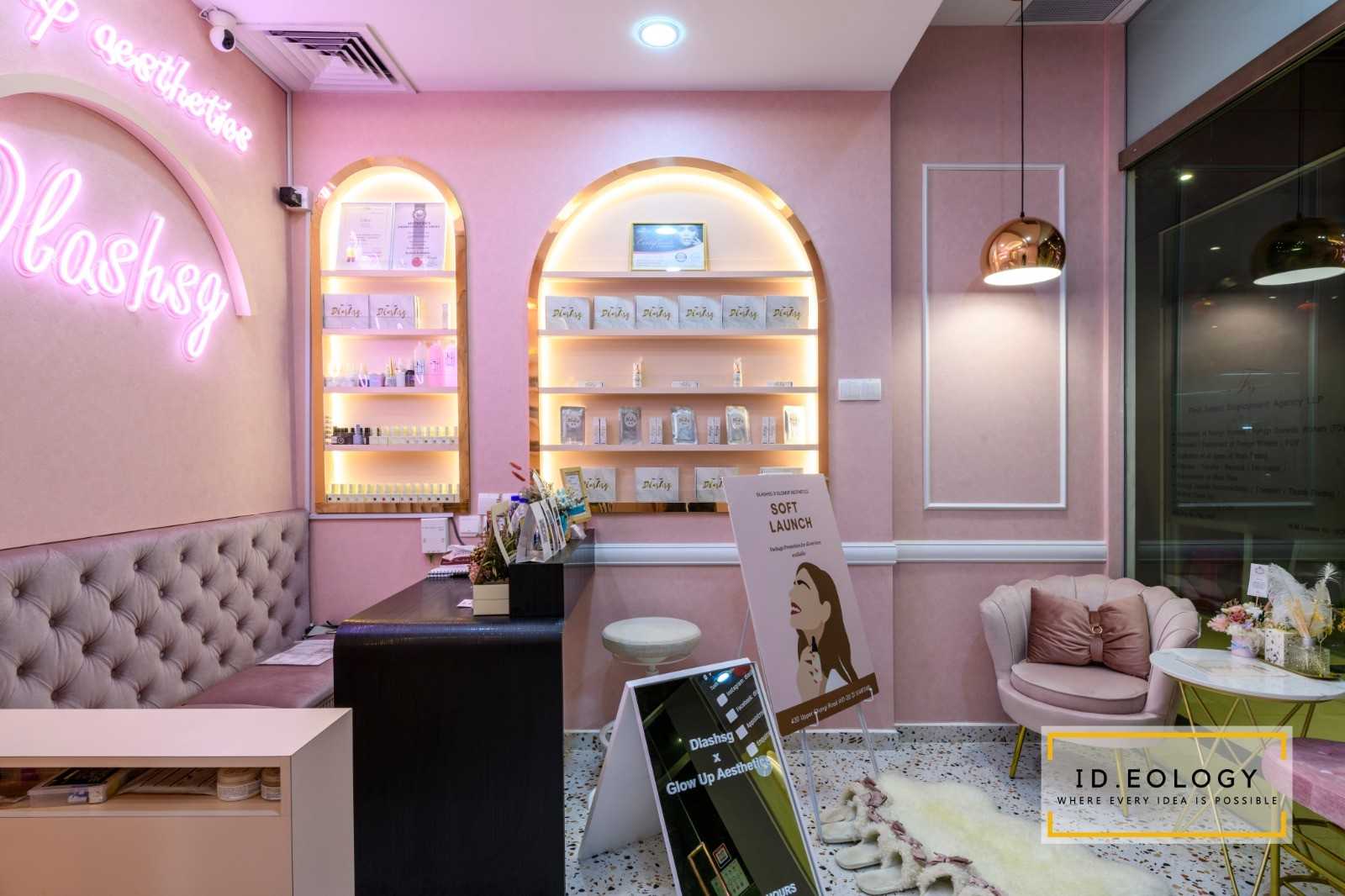 Country Retail with Bookshelf and Settee