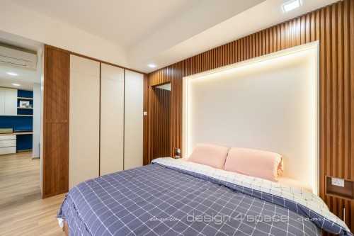 Contemporary Bedroom at Yio Chu Kang | Grande Vista