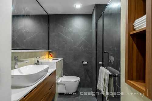 Contemporary Bathroom at Yio Chu Kang | Grande Vista
