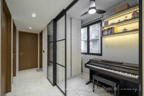 Contemporary Home Office at Bukit Batok | Le Quest