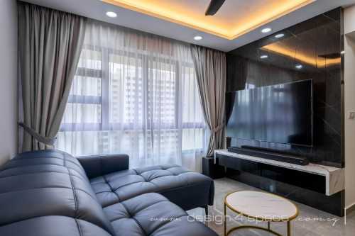 Contemporary Living Room at Bukit Batok | West  Plains