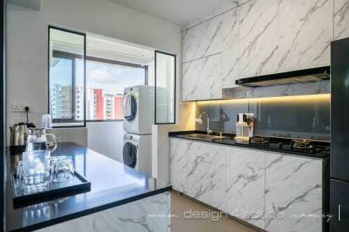 Contemporary Kitchen at Bukit Batok | West  Plains
