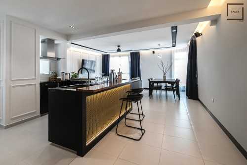 Contemporary Living Room at RESALE 4 ROOM HDB @ PUNGGOL FIELD