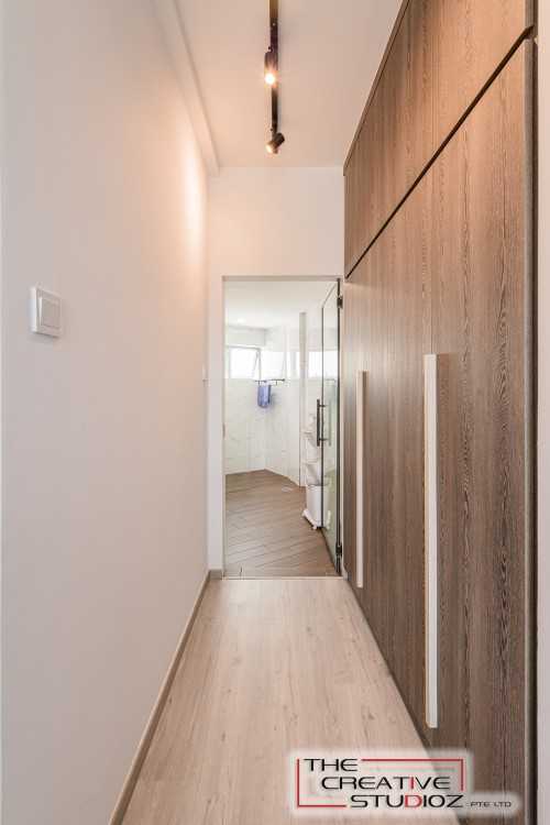 Scandinavian Bedroom at Gloucester Mansions