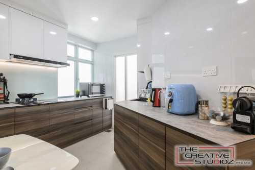 Scandinavian Kitchen at Gloucester Mansions